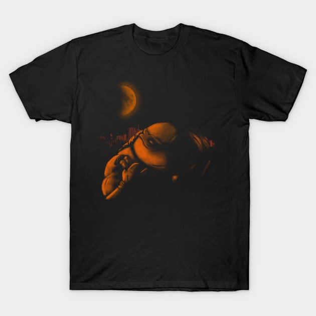 Orange Turtle T-Shirt by Lithium